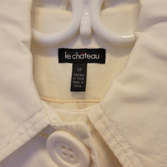 White Spring Trench Coat - Picture 3 of 4